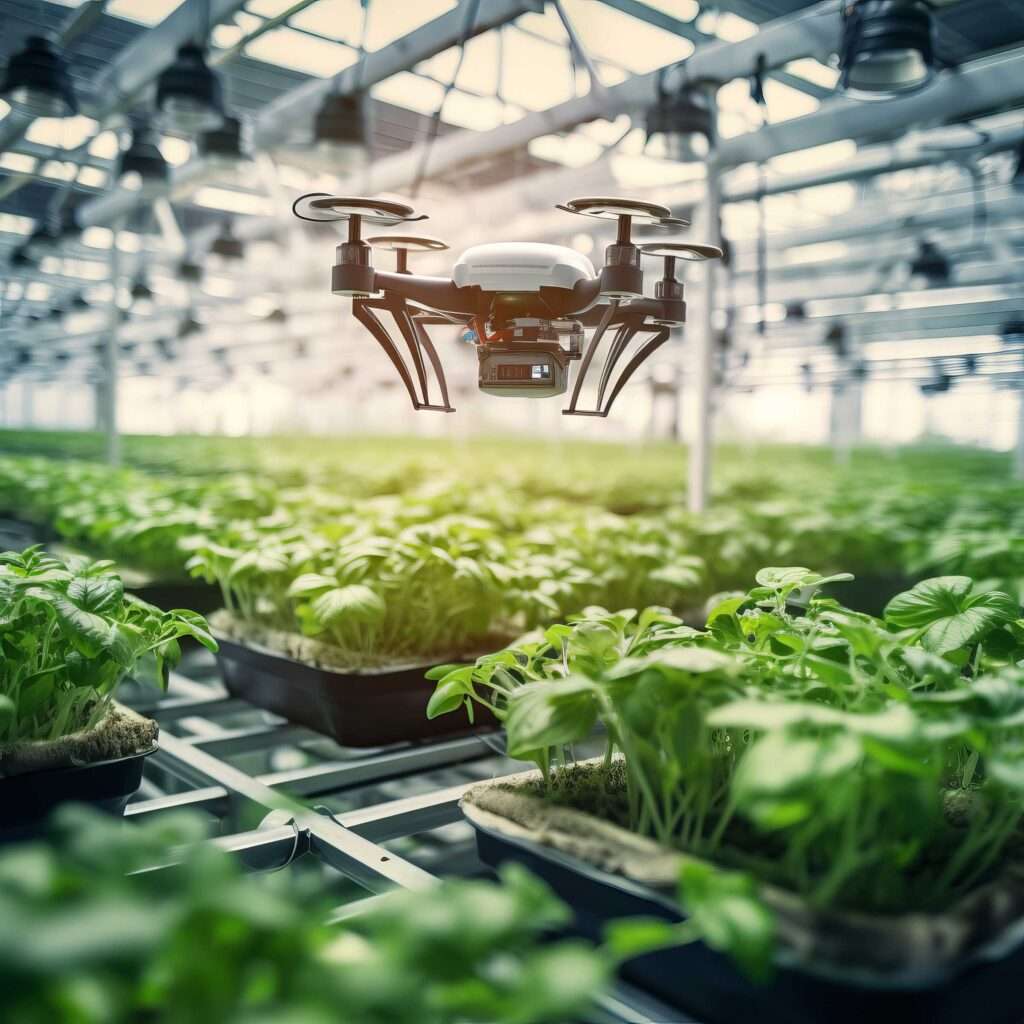 automated-crop-protection-system-hightech-farm-futuristic-farm-with-sensorequipped-devices